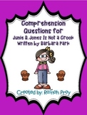 Junie B. Jones is Not a Crook Comprehension Questions