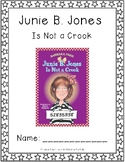 Junie B. Jones is Not a Crook - NOVEL STUDY