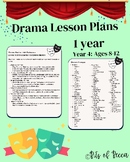 Elementary Drama Class: 1 year of lesson plans - 4th year