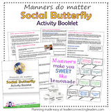 Junior Girl Scout Social Butterfly Activity Booklet
