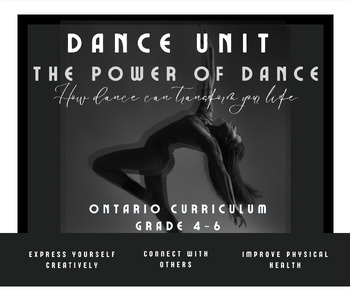 Preview of Junior (Grade 4-6) Dance Unit
