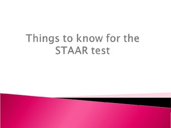 Preview of Junior High Math STAAR Review PowerPoint ***Updated for NEW TEKS***