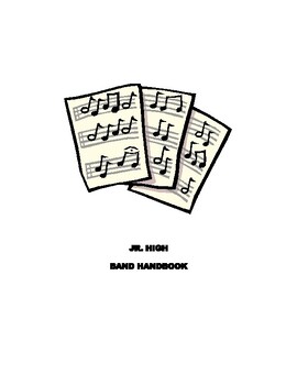 Preview of Junior High/Middle School Band Handbook