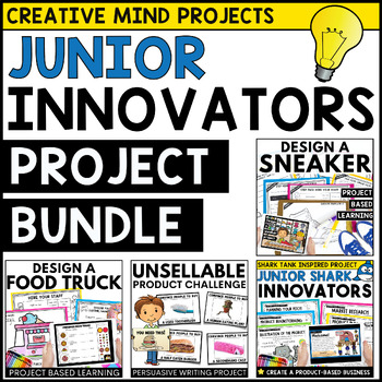 Preview of Junior Innovators Project Bundle - End of Year Projects