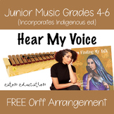 Junior 4-6 Music - FREE Song & Arrangement - Hear My Voice