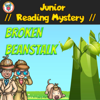 Preview of Junior Reading Comprehension Mystery - Digital & Worksheets, Fairy tale activity