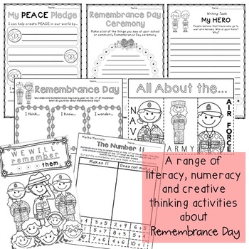 remembrance day activities australia year 1 2 by rainbow sky creations