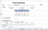 Junior/Senior Meeting Template for Postsecondary Plans