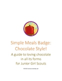 Junior Simple Meals Cooking Badge: Chocolate Style