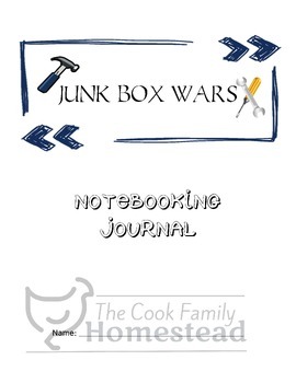 Preview of Junk Box Wars Worksheets and Resources