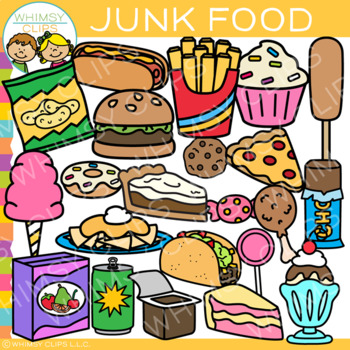 Preview of Junk Food Clip Art