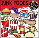 Junk Foods Clip Art Set {Educlips Clipart}