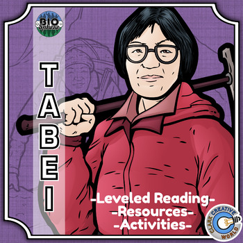 Preview of Junko Tabei Biography - Reading, Digital INB, Slides & Activities