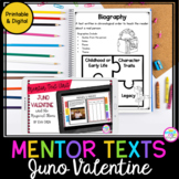 Juno Valentine Mentor Text Read Aloud Unit with Google Sli