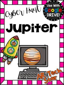 Preview of Jupiter Digital Cyber Hunt for Google Slides Distance Learning