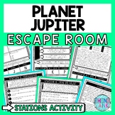 Jupiter Escape Room Stations - Reading Comprehension Activ