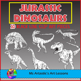 Jurassic Dinosaurs, Clip Art, Dino Clipart