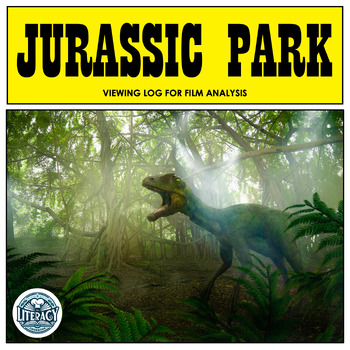 Preview of Jurassic Park - Movie Analysis - Science Fiction - Spielberg - Print & Digital