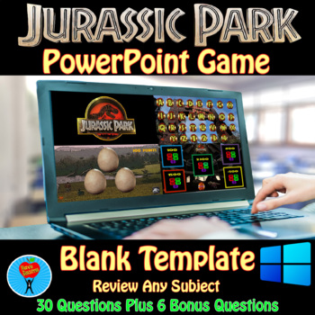Preview of Jurassic Park PowerPoint Game