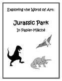 Jurassic Park in Papier-Mâché