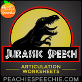 Jurassic Speech™ Dinosaur Articulation Worksheets