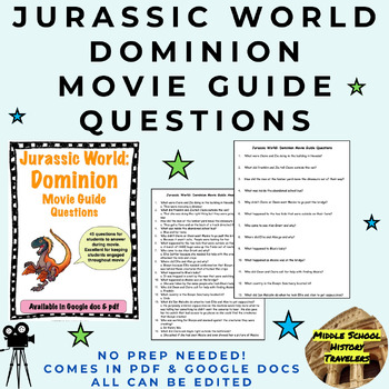 Preview of Jurassic World: Dominion Movie Guide Questions