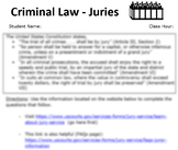 Jury Selection Questions - Criminal Law PDF File, Editable