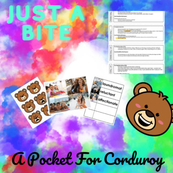 Preview of Just A Bite Reading Support for A Pocket for Corduroy