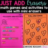 Differentiated Math Centers & Activities using Mini Eraser