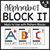 Alphabet Block It: Pattern Block Mats