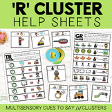 R Cluster Help Sheets for Speech Therapy