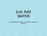 Just Add WATER PowerPoint (Simple Strategy for TDA, DBQ...)