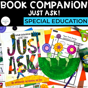 Preview of Just Ask! Book Companion | Special Education