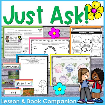 Preview of Just Ask! Lesson Plan and Book Companion