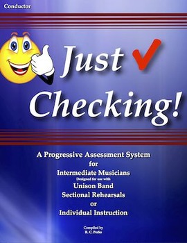 Preview of "Just Checking!" for Band and Music Assessment