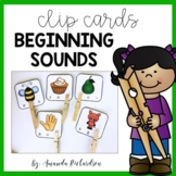 Beginning Sounds Worksheets and Activities: Clip Cards for
