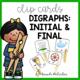 Digraph Worksheets and Activities: Clip Cards for Fine Mot