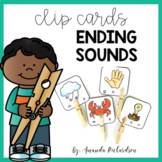 Ending Sounds Worksheets and Activities: Clip Cards for Fi