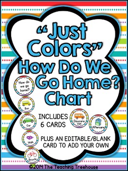 Colors Charts for Kids and Classroom - Your Home Teacher