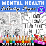 Just Forgiven Mental Health Coloring Inspiration Classroom