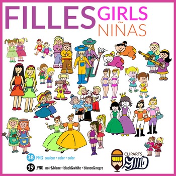 Preview of Girls - Filles - Niñas