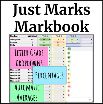 Preview of Just Marks Markbook & Gradebook