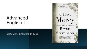 Preview of Just Mercy: Chapters 14 and 15 (Advanced English I)