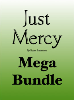 Preview of Just Mercy Mega Bundle