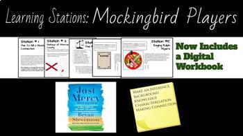 Preview of Just Mercy: Mockingbird Players Learning Stations