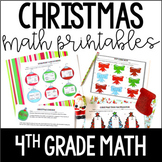 Christmas Math | 4th Grade Christmas Worksheets