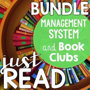 Preview of Reading Management System + Book Club Guide (100% EDITABLE)