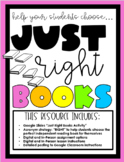 Just Right Books- Digital or In-Person Activity