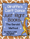Just Right Books with Giraffes Can't Dance