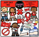 Just Say No Clip Art Bundle {Educlips Clipart}